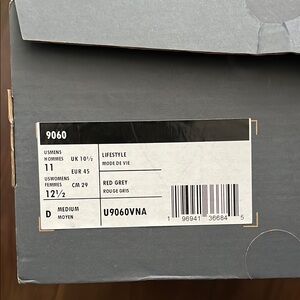 New Balance 9060 Washed Burgundy Grey Sneakers 🔥🔥🔥 Summer Heat ‼️